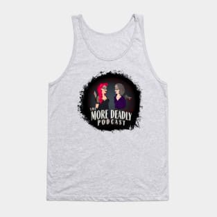 The More Deadly Podcast Lady Killers Logo Tank Top